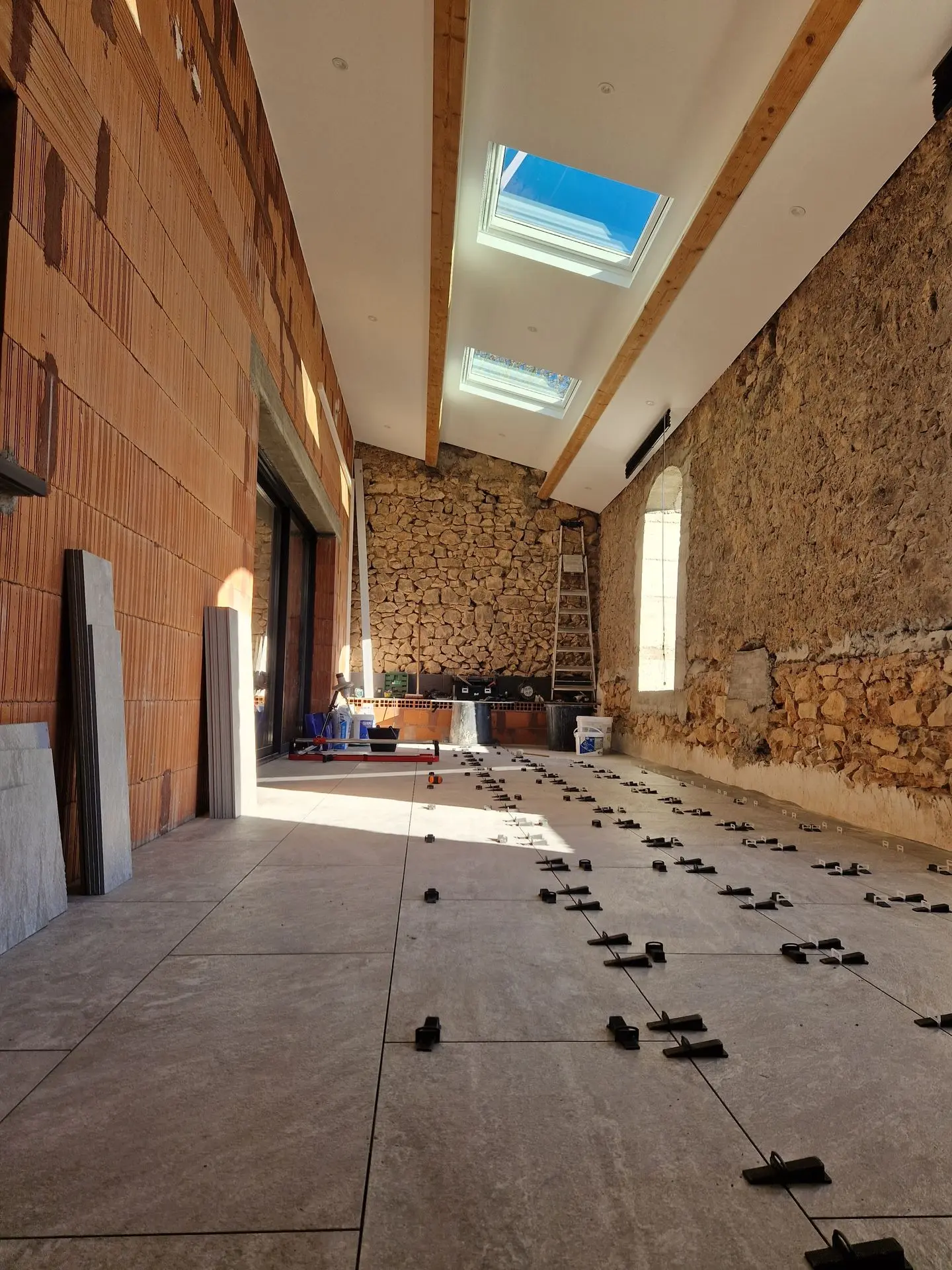 Carrelage sol terrasse "Carreleur"