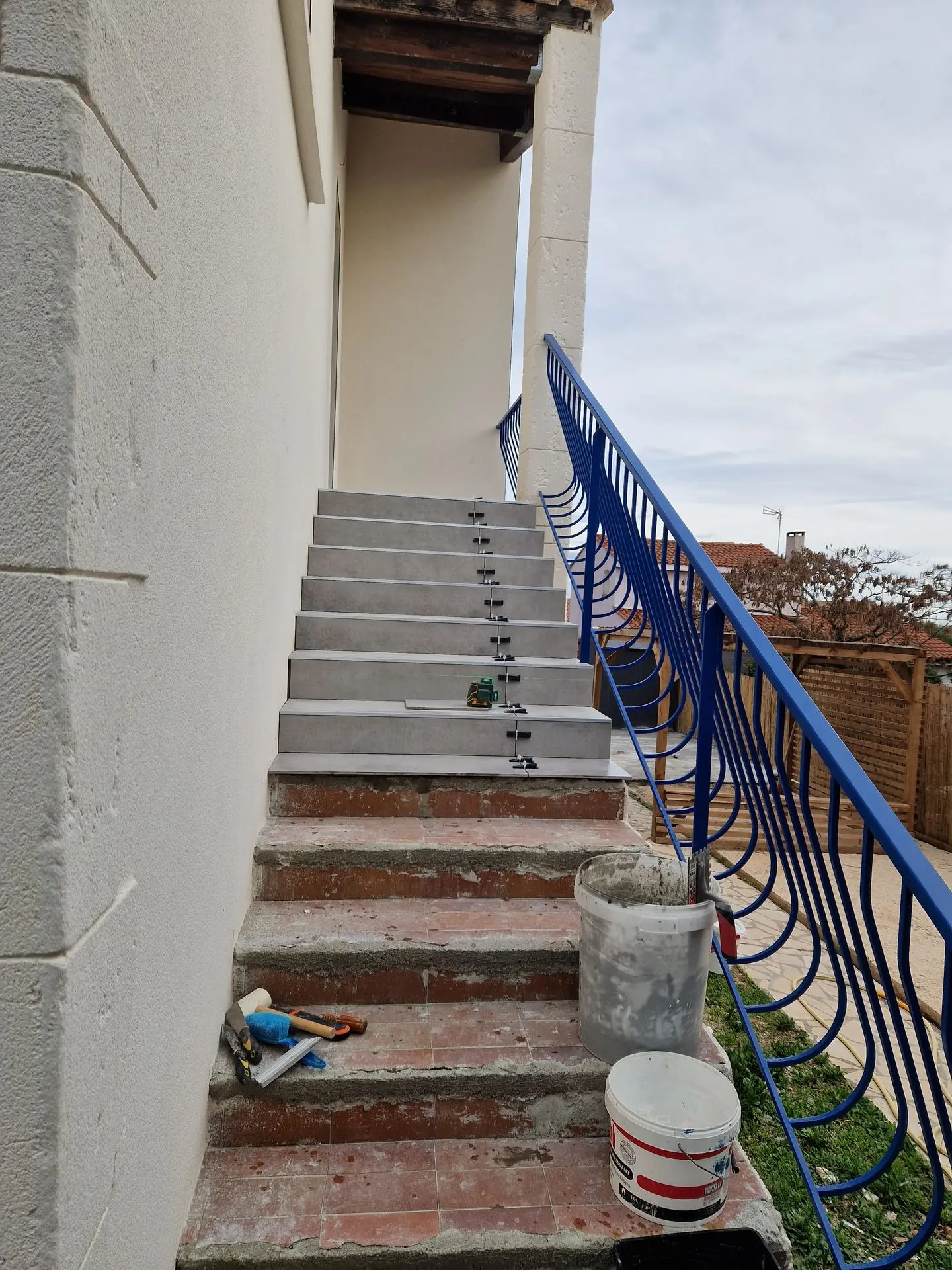 Carrelage escalier "Carreleur"